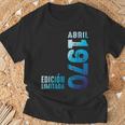 Edición Limitada Abril 1970 Retro 1970Intage 1970 Camiseta unisex Regalos para ancianos