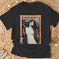 Edvard Munch作 マドンナ Tシャツ 高齢者への贈り物