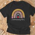 Elementary PTO Rainbow Parent Teacher Organization Student T-Shirt Gifts for Old Men