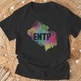 Entp Extrovert Myers Briggs パーソナリティタイプ 水彩画 Tシャツ 高齢者への贈り物