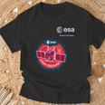Esa欧州宇宙機関ミッション彗星迎撃パッチ Tシャツ 高齢者への贈り物