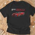 F80 イタリア ハイパー カー スー Tシャツ 高齢者への贈り物