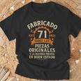 Fabricado Hace 71 Años Divertida Regalo 71 Cumpleaños Hombre Camiseta unisex Regalos para ancianos