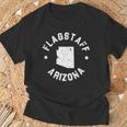 Flagstaff アリゾナギフト Az City Tシャツ 高齢者への贈り物