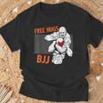 Free Hugs ブラジリアン柔術 Bjj 格闘技 面白い総合格闘技 Tシャツ 高齢者への贈り物