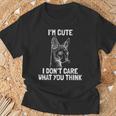 Gato Esfinge Mascota Bastet Gatophynx Camiseta unisex Regalos para ancianos