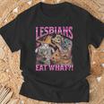 Gay Pride Lgbtq Lustige Katze Gay Pride Humor Lustige Katze Meme T-Shirt Geschenke für alte Männer