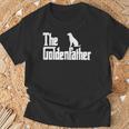 The Goldenfather ファニーゴールデンレトリバー お父さんシャツ メンズギフト Tシャツ 高齢者への贈り物