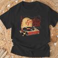Groove On レトロビニールジャム、レトロビニールレコード Tシャツ 高齢者への贈り物