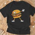 Hamburger チーズバーガー Burger Fast Food Cheeseburger Dabbing Tシャツ 高齢者への贈り物