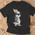 Hasengesicht Mitonnenbrille Kappe Ostern Tag Für Jungen Herren Kinder T-Shirt Geschenke für alte Männer