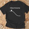 I Have Potential Energy Physics Joke Tシャツ 高齢者への贈り物