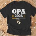 Herren Opa 2026 Loading Werdenden Opa Nachwuchs T-Shirt Geschenke für alte Männer