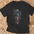 Hoyt Family アメリカ国旗 Tシャツ 高齢者への贈り物