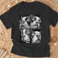 Hypnotic Boston Terriers Weird Eyes Weirdcore Halloween Dogs Tank Top T-Shirt Gifts for Old Men