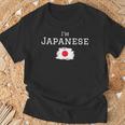 I'm Japanese Proud That I'm From Japan お土産 日本国旗 Tシャツ 高齢者への贈り物