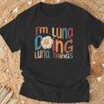 I'm Luna Doing Luna Things Groovy Retro Luna Tシャツ 高齢者への贈り物