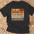I'm Not Judging You I'm Just Observing Andilently Tシャツ 高齢者への贈り物