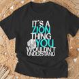 メンズ It's A Zion Thing You Wouldn't Understand Tシャツ 高齢者への贈り物