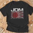 Jdm Barcode Made In Japan モータースポーツ メンズ シャツ Tシャツ 高齢者への贈り物
