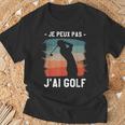 Je Peux Pas J'ai Golf Golfeur T-Shirt Cadeaux pour les vieillards