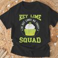 Key Lime Piequad ライム パイ ベーカー レモン フロリダパイ タルト Tシャツ 高齢者への贈り物