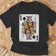 King Ofpades トランプデッキ ヴィンテージレトロスタイル Tシャツ 高齢者への贈り物
