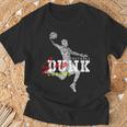 The Legend Basketballlam Dunk For The Basketball Lovers Tシャツ 高齢者への贈り物