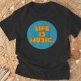 Life Is Music Tシャツ 高齢者への贈り物