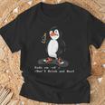 Linux Tux Penguinudo Rm Rf Pc Nerd Computer Freak Hacker Tシャツ 高齢者への贈り物