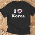 I Love Korea I Heart Korea 韓国 Tシャツ 高齢者への贈り物