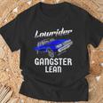 Lowrider Gangster Lean Low &Low Chicano Cholo ビンテージカー Tシャツ 高齢者への贈り物