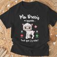 Ma Brebis M'appelle Fille Enfant Humour Brebis T-Shirt Cadeaux pour les vieillards