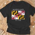 Maryland Flag 7Th Ustate 1788 Maryland Native Tシャツ 高齢者への贈り物