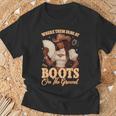 Melanin Cowgirl Swag History Africa Melanin Juneteenth T-Shirt Gifts for Old Men