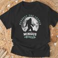 Mingus Texas Bigfoot Night Walk Retro Moon 長袖tシャツ Tシャツ 高齢者への贈り物