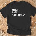 Mom I Am A Rich Man I Am The Boss Man Top Entrepreneur Tシャツ 高齢者への贈り物