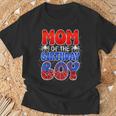 Mom Of The Birthday Boy Spider Web Family Matching T-Shirt Gifts for Old Men