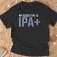 My Blood Type Is Ipa クラフトビール Ipa ペールエール Tシャツ 高齢者への贈り物
