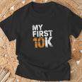 My First 10K 初心者達成マラソン Tシャツ 高齢者への贈り物