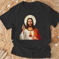 Myuperhero Is Jesus、Faith Love Godシャツ Tシャツ 高齢者への贈り物