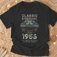 Nacido En 1956 Muscle Car 69 Cumpleaños Camiseta unisex Regalos para ancianos
