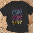 Né Pour Les Années 80 Façonné Par Les Années 90 Définies Par Les Années 00 T-Shirt Cadeaux pour les vieillards