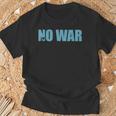 No War Peace No War No WarNo War Tシャツ 高齢者への贈り物