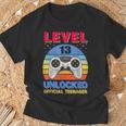 Official Nager 13Th Birthday Level 13 Unlocked Tシャツ 高齢者への贈り物