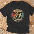 Original 2007Intage Cadeau D'anniversaire Rétro 18 Ans T-Shirt Cadeaux pour les vieillards