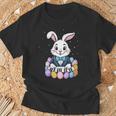 Pianiste Pianiste Pâques Lapin Oeufs Mignon Printemps T-Shirt Cadeaux pour les vieillards