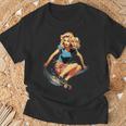 Pinup Girl スケートボード Tシャツ 高齢者への贈り物