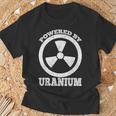 Powered By Uranium 原子力エンジニア Tシャツ 高齢者への贈り物