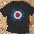 Raf Roundel 英国空軍 英国英語 Tシャツ 高齢者への贈り物